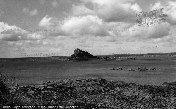 Photo of Marazion, St Michael's Mount c.1960