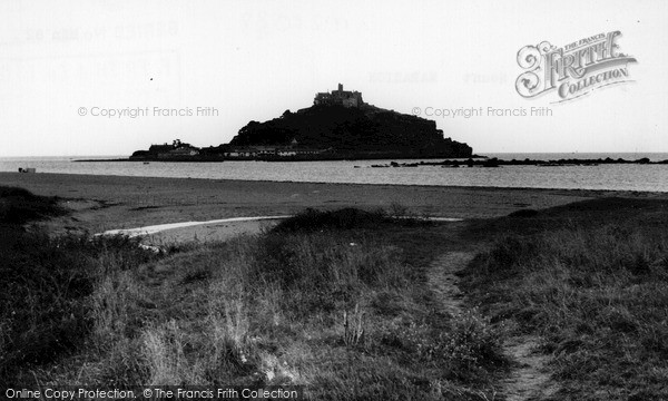 Photo of Marazion, St Michael's Mount c.1960