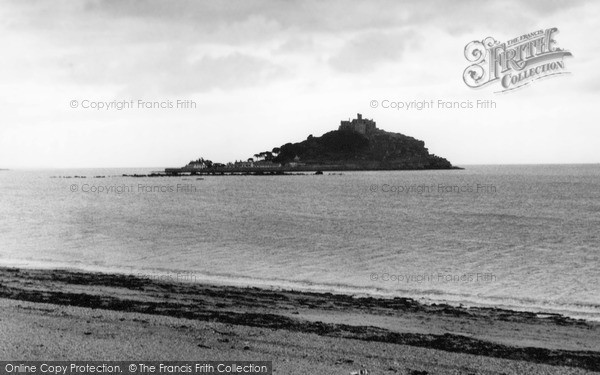 Photo of Marazion, St Michael's Mount c.1960