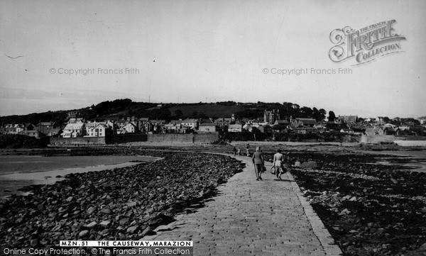 Photo of Marazion, The Causeway c.1960