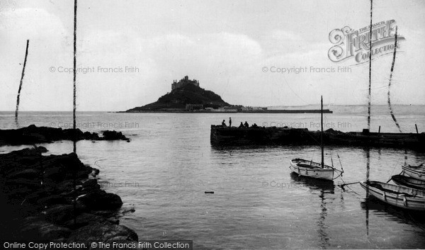 Photo of Marazion, The Harbour And St Michael's Mount c.1960