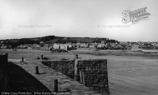 Photo of Marazion, The Village From The Harbour c.1960
