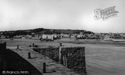 The Village From The Harbour c.1960, Marazion