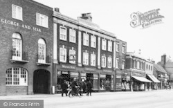 Broad Street, Shops c.1955, March
