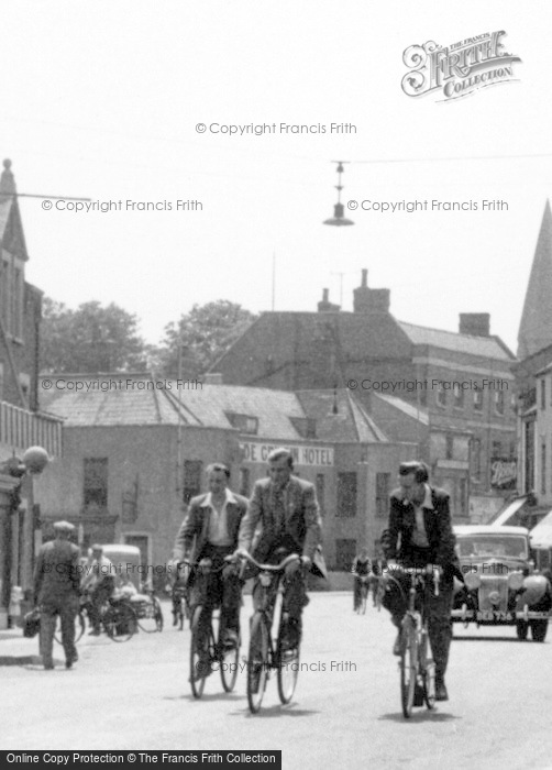 Photo of March, Cycling On Broad Street c.1955