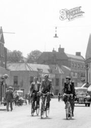 Cycling On Broad Street c.1955, March