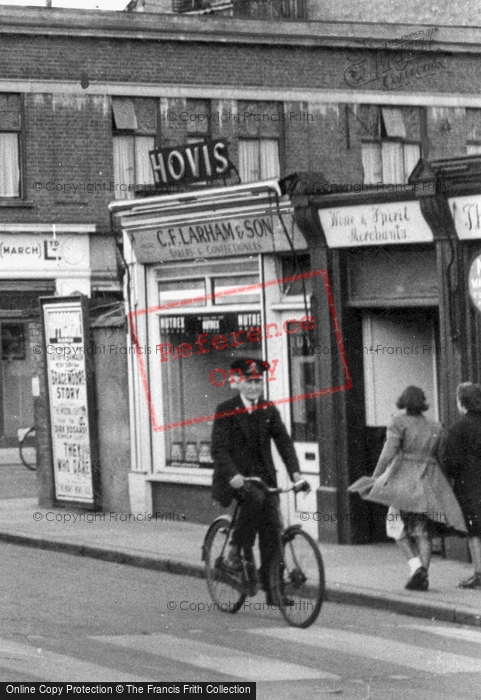 Photo of March, Cycling On Dartford Road c.1955