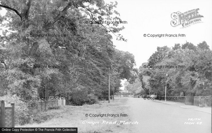 Photo of March, Elwyn Road c.1955
