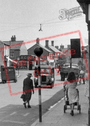 Pushing A Pram On Station Road c.1950, March