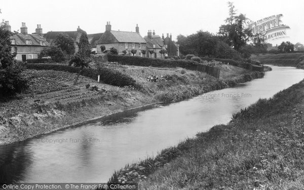 Photo of March, River Nene, West End 1929