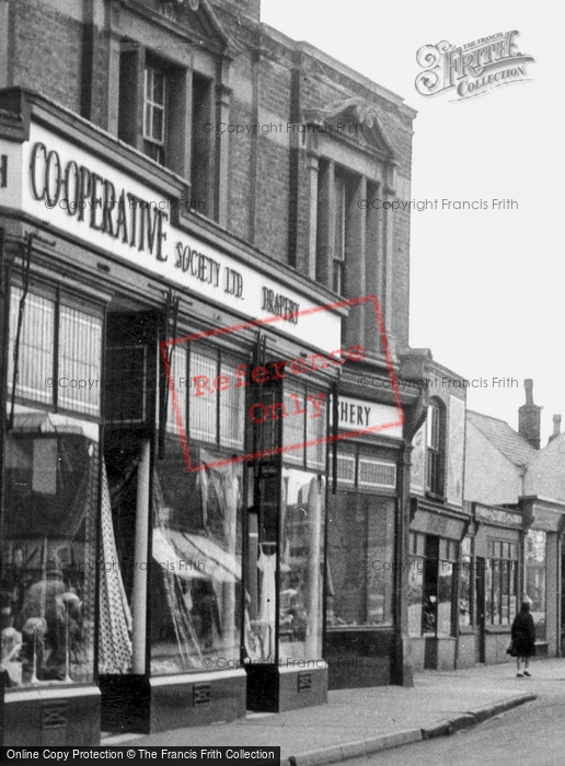 Photo of March, Station Road, Co Operative Store c.1955