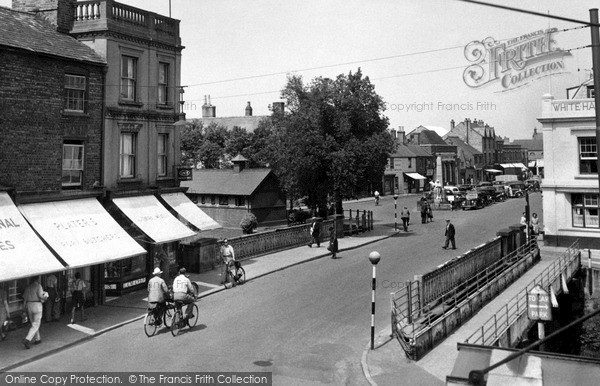 Photo of March, The Bridge And Broad Street c.1955