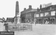 War Memorial And Broad Street 1929, March