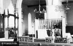 Church Interior c.1960, Marcham