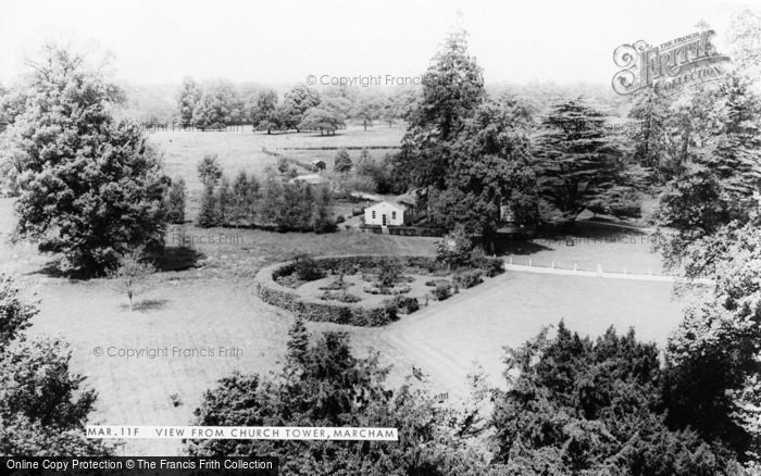 Photo of Marcham, View From Church Tower c.1965