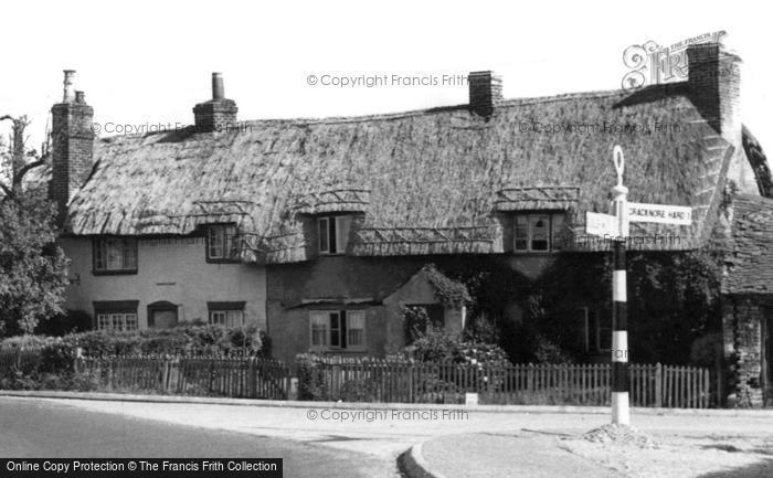Photo of Marchwood, Thatched Cottages c.1965