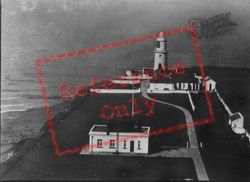 Fog Horn And Lighthouse c.1955, Marcross