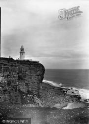 Nash Point And Lighthouse 1936, Marcross