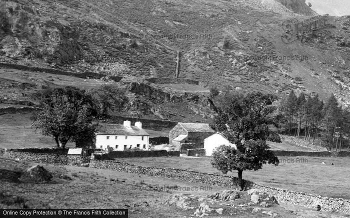 Photo of Mardale, Farm Below Castle Crag 1893