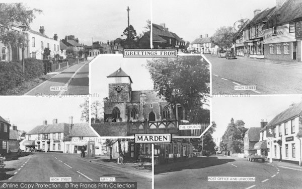 Photo of Marden, Composite c.1960