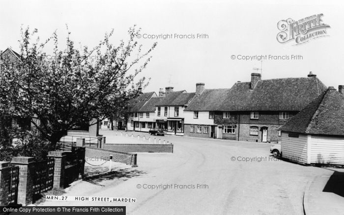 Photo of Marden, High Street c.1965