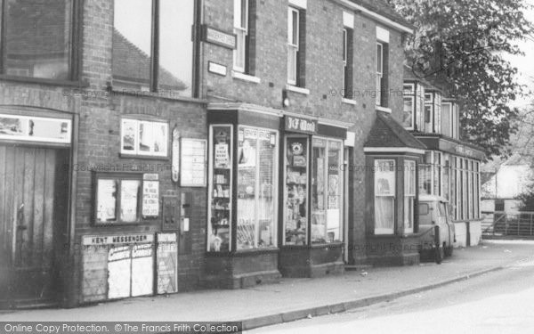 Photo of Marden, Shop, High Street c.1965