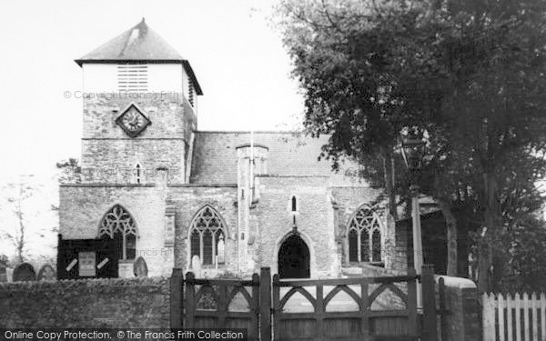 Photo of Marden, The Church c.1955