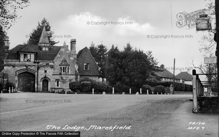 Photo of Maresfield, The Lodge c.1950