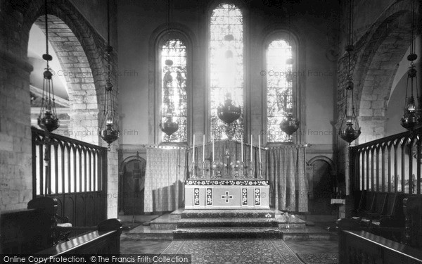 Photo of Margam, Abbey, The Altar c.1955