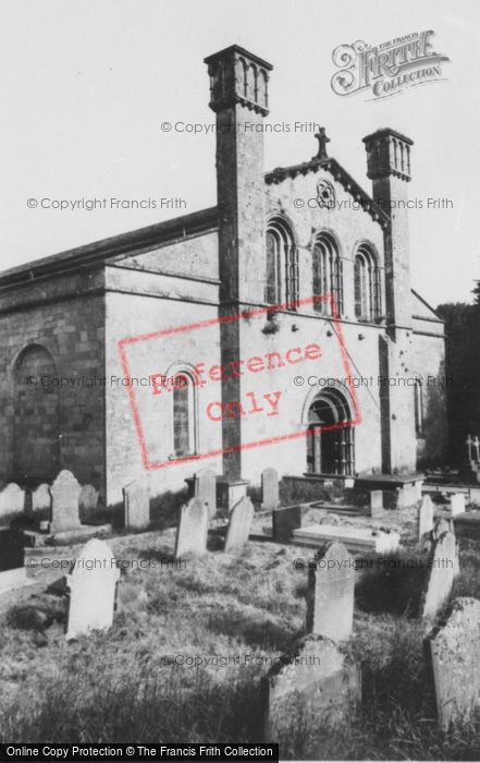 Photo of Margam, Abbey, West Front c.1955