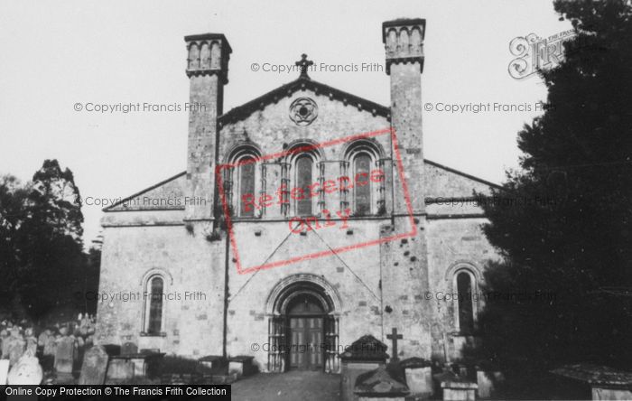 Photo of Margam, Abbey, West Front c.1955