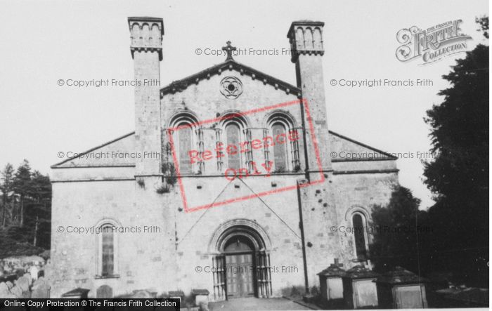Photo of Margam, Abbey, West Front c.1955