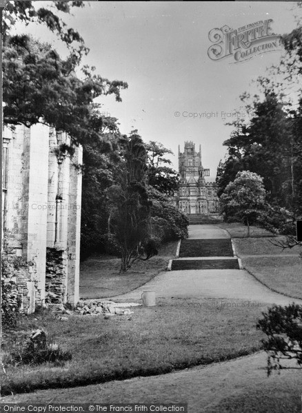 Photo of Margam, The Castle From The Abbey c.1955
