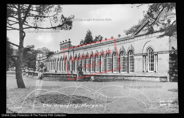 Photo of Margam, The Orangery c.1955