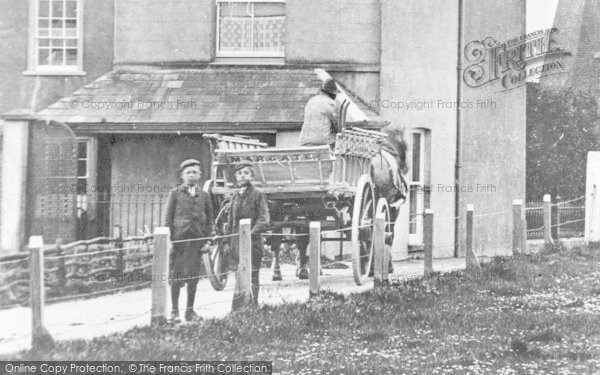 Photo of Margate, Cart At Draper's Mills c.1900