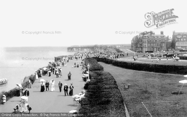Photo of Margate, Cliftonville, Queen's Promenade 1908