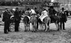 Donkey Rides On The Sands 1906, Margate