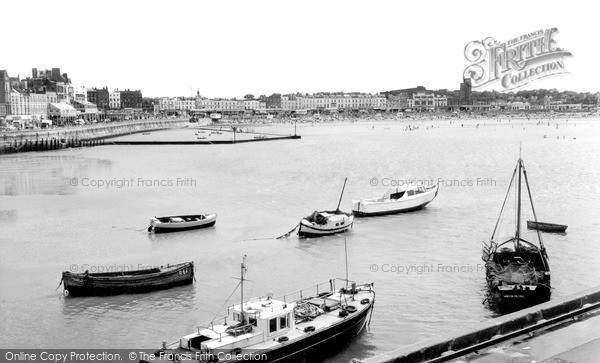 Photo of Margate, Marine Terrace From The Lighthouse c.1960