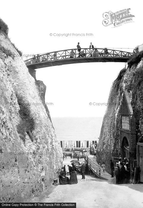 Photo of Margate, Newgate Gap Bridge 1890