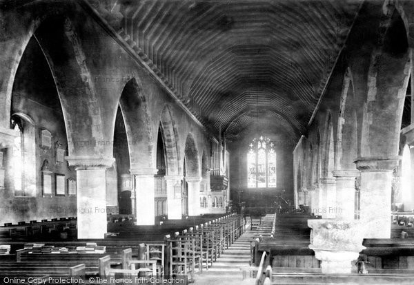 Photo of Margate, St John's Church Interior 1892