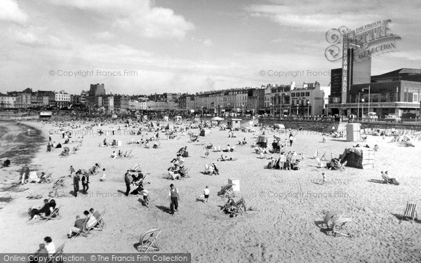 Photo of Margate, The Sands And Marine Terrace c.1960