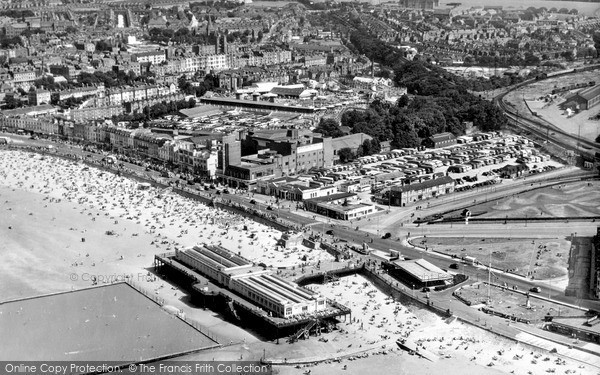Photo of Margate, The Sun Deck c.1955