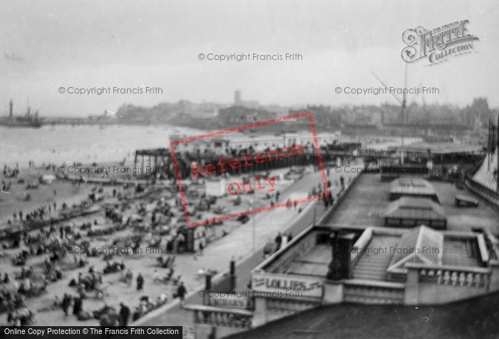 Photo of Margate, View From Nayland Rock Hotel 1927