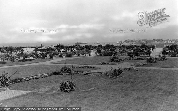 Photo of Margate, Westbrook Sunken Gardens c.1950