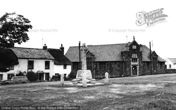 Photo of Marhamchurch, Church Of England Hall And War Memorial c.1960