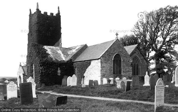 Photo of Marhamchurch, Church Of St Marwenne 1890