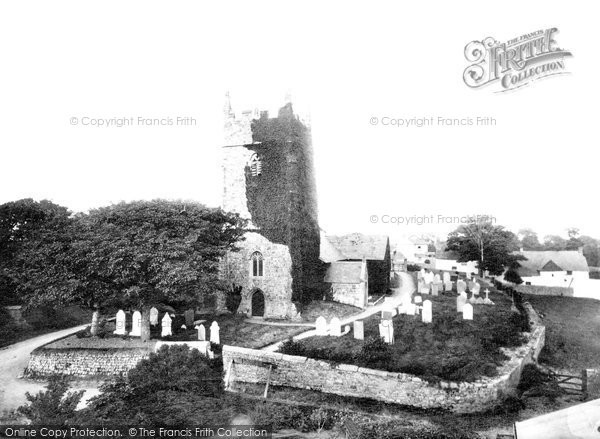 Photo of Marhamchurch, Church Of St Marwenne 1893