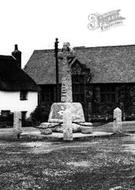 The War Memorial c.1960, Marhamchurch