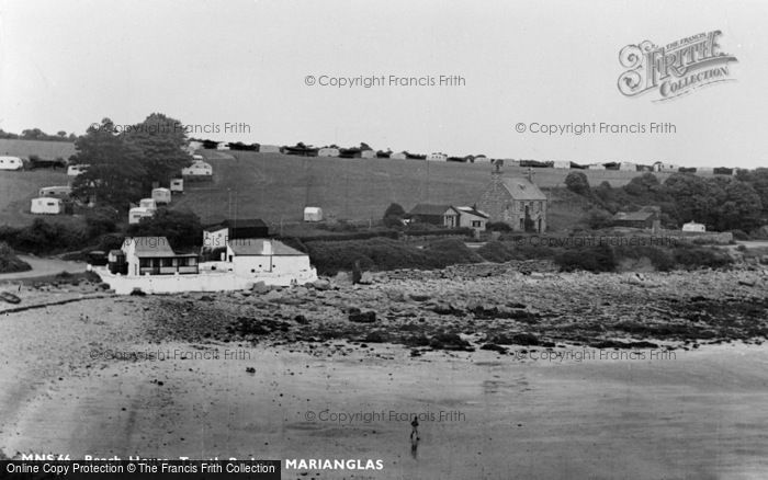 Photo of Marian Glas, Beach House, Traeth Bychan c.1955