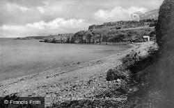 Marian Glas, Dinas Beach And Point c.1955, Marian-Glas